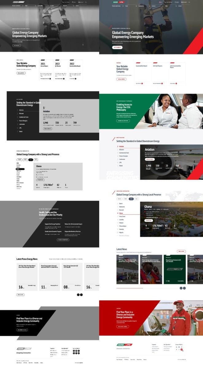 UX vs UI wireframe comparison